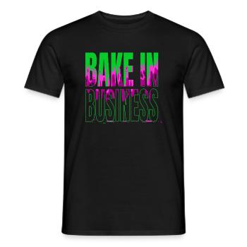 cool funny sayings chef quotes jokes pampered chef - Men's T-Shirt - black - Front - AI Model Male 178 light (178cm)