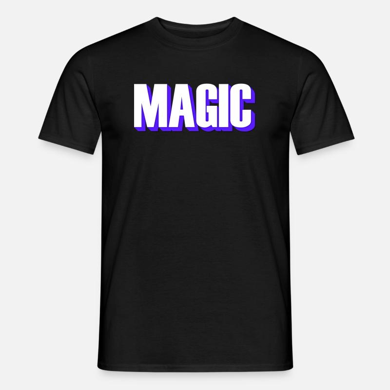 Magic - Männer T-Shirt - Schwarz