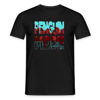 drôle de déclaration amusant anniversaire cadeau idée bday - T-shirt homme - noir - Devant - AI Model Male 178 light (178cm)