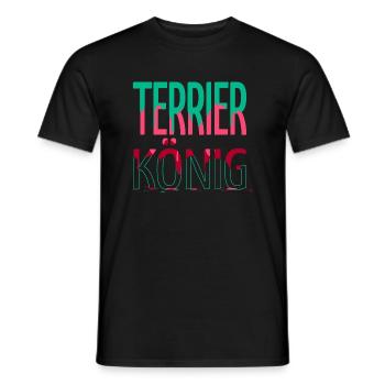 lustig humor tier spruch hundeliebhaber - Männer T-Shirt - Schwarz - Vorne - AI Model Male 178 light (178cm)