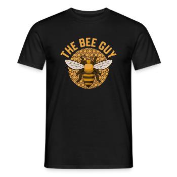 The Bee Guy Beekeeping Apiarist Beekeeper - Männer T-Shirt - Schwarz - Vorne - AI Model Male 178 light (178cm)