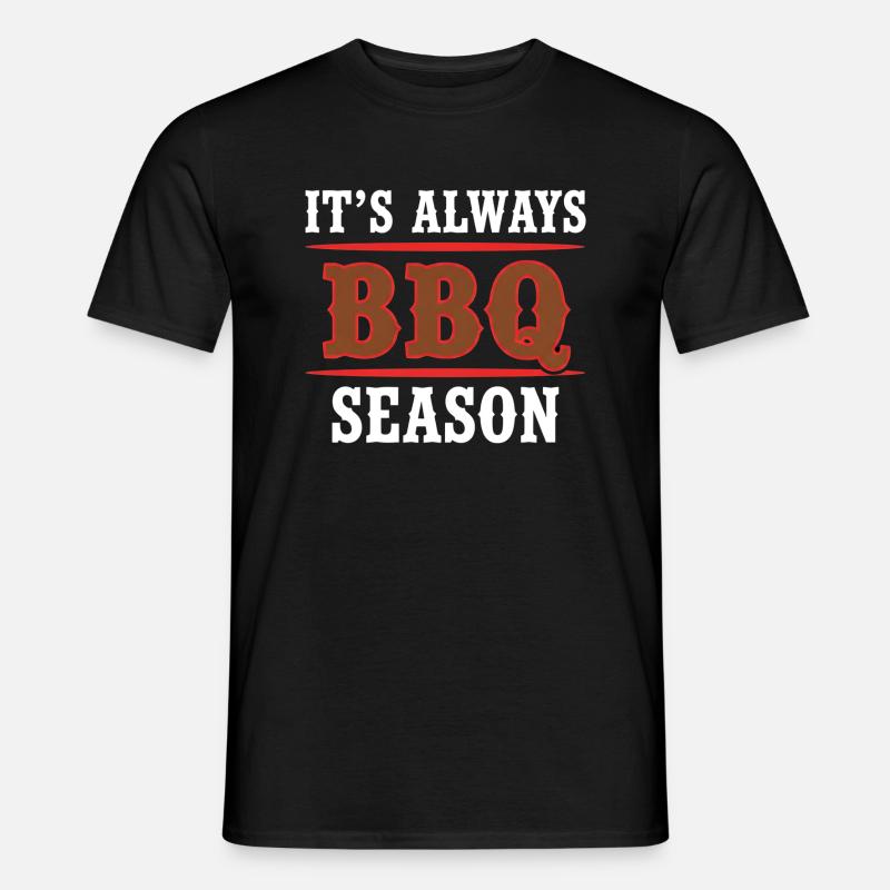 BBQ BBQ - Männer T-Shirt - Schwarz