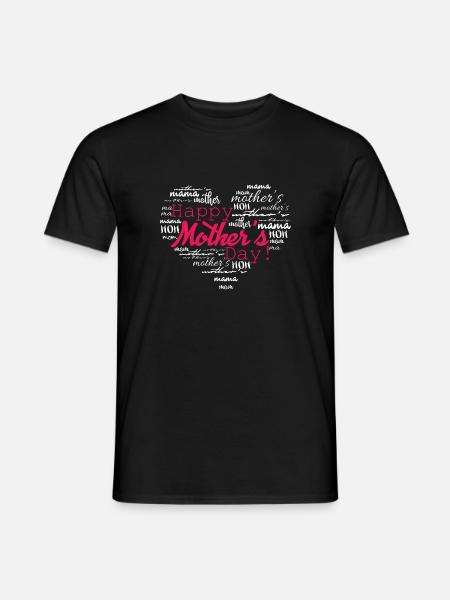 Happy Mother's Day - Men's T-Shirt - black