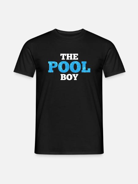 The Pool Boy - Men's T-Shirt - black