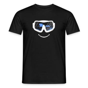Unité de plongée XASTY Apnée de plongée Fridykking La Mer - T-shirt homme - noir - Devant - AI Model Male 178 light (178cm)