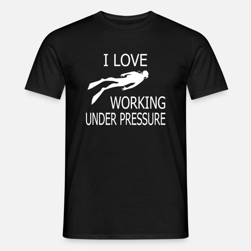 Diving Dive tauchen - Männer T-Shirt - Schwarz