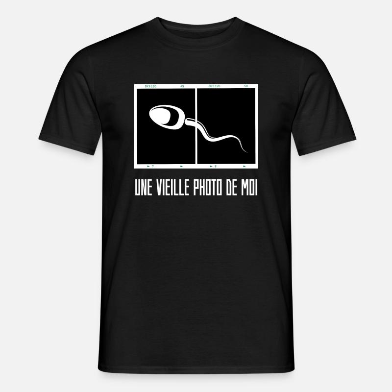 Ein altes Bild von mir - Männer T-Shirt - Schwarz