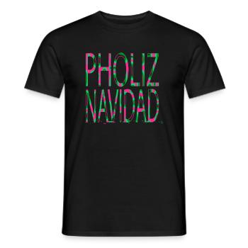 present gift idea fun beach holiday beach computer - Männer T-Shirt - Schwarz - Vorne - AI Model Male 178 light (178cm)