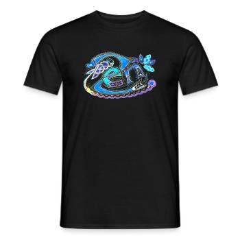 Bodenloses Zen ohne Rückwärtswende2 - Männer T-Shirt - Schwarz - Vorne - AI Model Male 178 light (178cm)