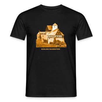Rauenstein Schloss Pockau Erzgebirge Sachsen - T-shirt homme - noir - Devant - AI Model Male 178 light (178cm)