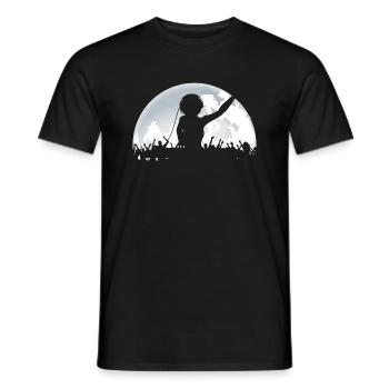 Deejay music - Männer T-Shirt - Schwarz - Vorne - AI Model Male 178 light (178cm)