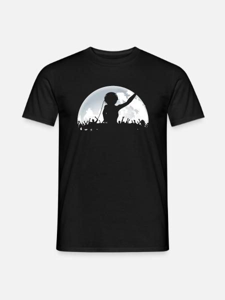 Deejay music - Männer T-Shirt - Schwarz