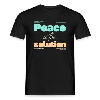 Mental Health - Men's T-Shirt - black - Front - AI Model Male 178 light (178cm)