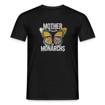 Monarchfalter Leidenschaft - Männer T-Shirt - Schwarz - Vorne - AI Model Male 178 light (178cm)
