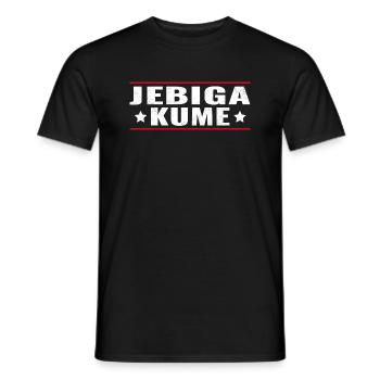 Balkan Jugo - Jugoslawien - Spruch - jebiga kume - Männer T-Shirt - Schwarz - Vorne - AI Model Male 178 light (178cm)