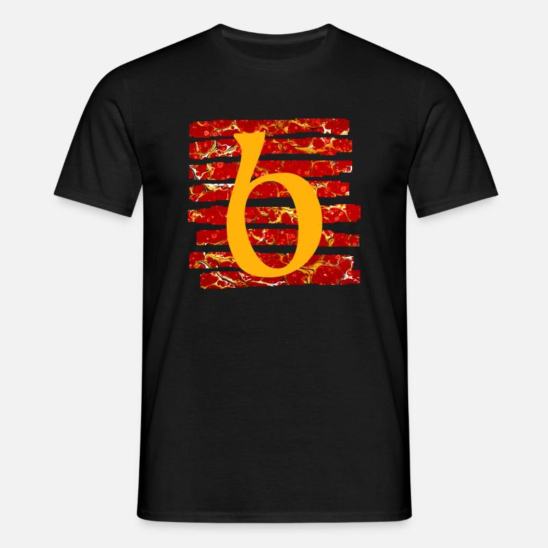 strips e 232 b - Men's T-Shirt - black