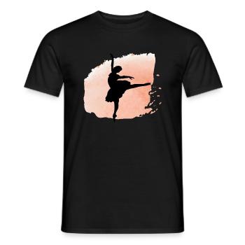 Danse Musique de danse - T-shirt homme - noir - Devant - AI Model Male 178 light (178cm)