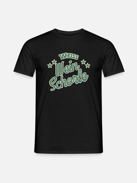 White wine spritzer - Men's T-Shirt - black