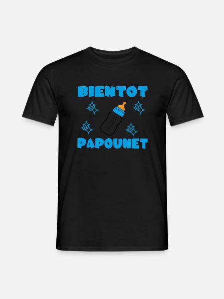 SOON DADDY - Men's T-Shirt - black