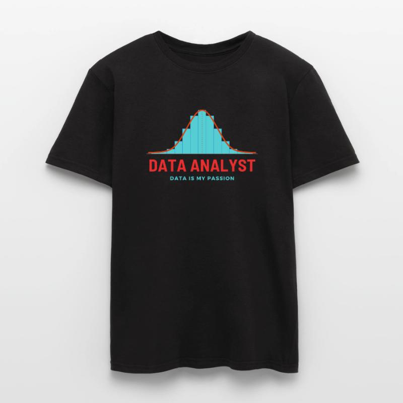 Data Analyst Power BI Query SQL API Engineer AI Men’s T-shirt