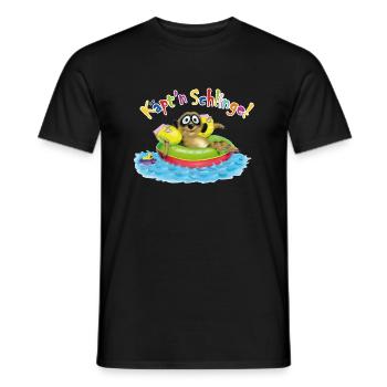 Capitaine coquin - T-shirt homme - noir - Devant - AI Model Male 178 light (178cm)
