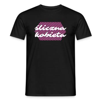 Belle femme, langue polonaise, compliment - T-shirt homme - noir - Devant - AI Model Male 178 light (178cm)