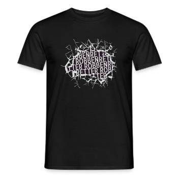 kinder animalliberationfront geek humor tierschutz - Männer T-Shirt - Schwarz - Vorne - AI Model Male 178 light (178cm)