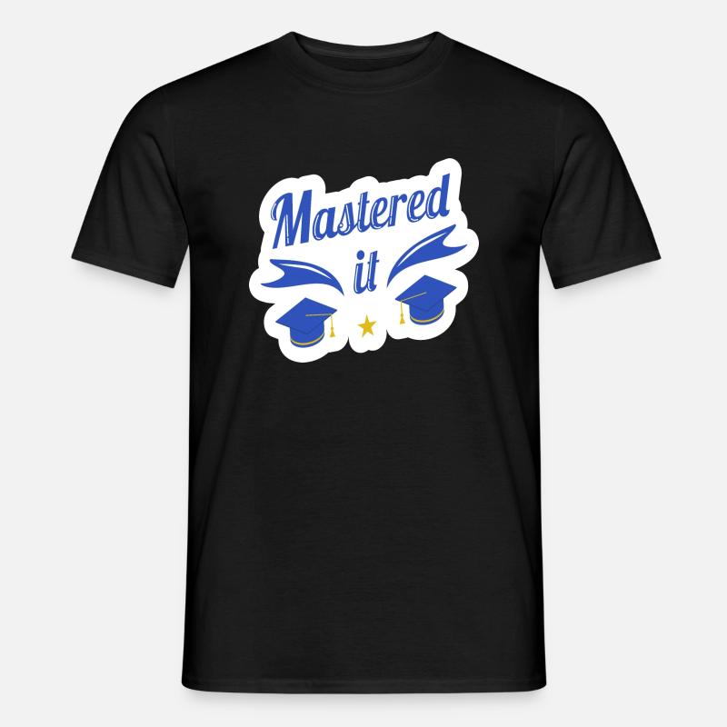 Master Université - T-shirt homme - noir