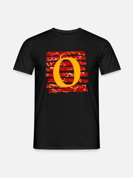 Strip E 232 O - Men's T-Shirt - black