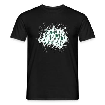 lieben statement schäferhund cool lustiger spruch - Männer T-Shirt - Schwarz - Vorne - AI Model Male 178 light (178cm)