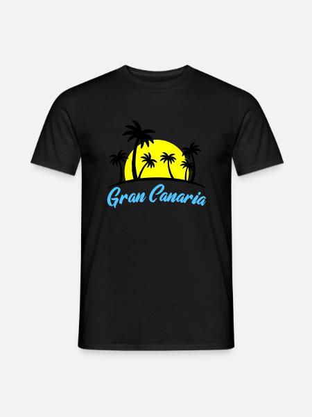 Gran Canaria - Men's T-Shirt - black
