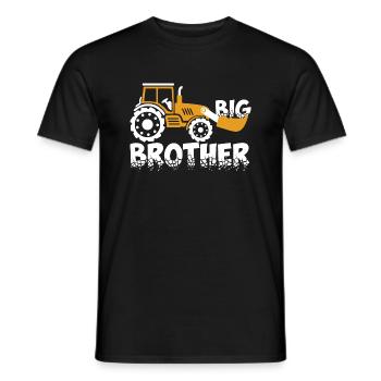 Grand frère Bagger - T-shirt homme - noir - Devant - AI Model Male 178 light (178cm)