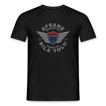 Tunceli - Männer T-Shirt - Schwarz - Vorne - AI Model Male 178 light (178cm)