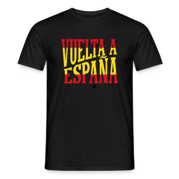 CYCLISME VUELTA ESPAÑA GRAND TOUR - T-shirt homme - noir - Devant - AI Model Male 178 light (178cm)