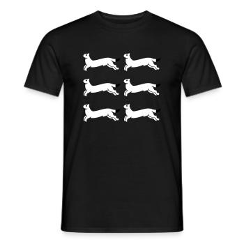 Ostrobotnie du Nord - T-shirt homme - noir - Devant - AI Model Male 178 light (178cm)