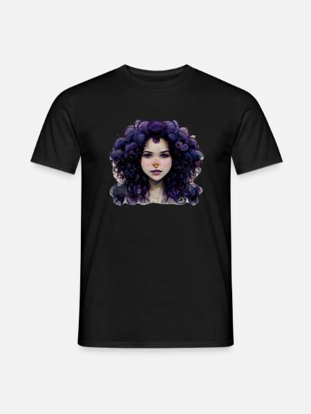 Violet - Men's T-Shirt - black