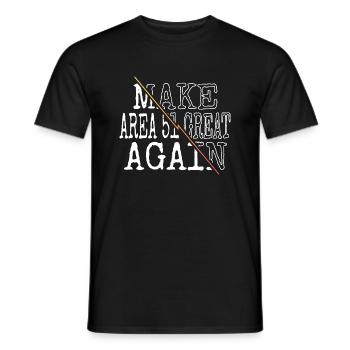 enlèvement extraterrestre vaisseau spatial extraterrestre extraterrestre - T-shirt homme - noir - Devant - AI Model Male 178 light (178cm)