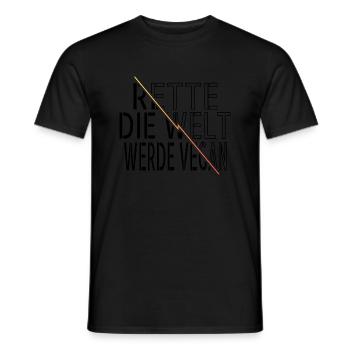 zitat geburtstagsgeschenkidee biologisch - Männer T-Shirt - Schwarz - Vorne - AI Model Male 178 light (178cm)