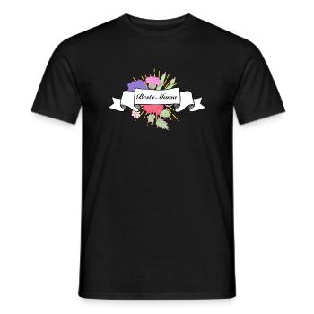 Beste Mama - Männer T-Shirt - Schwarz - Vorne - AI Model Male 178 light (178cm)