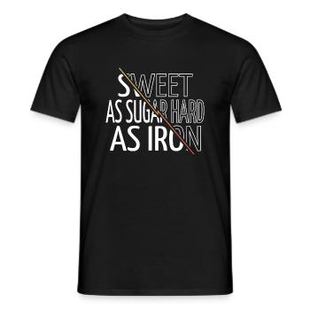 Dictons Love Movies Idée cadeau - T-shirt homme - noir - Devant - AI Model Male 178 light (178cm)