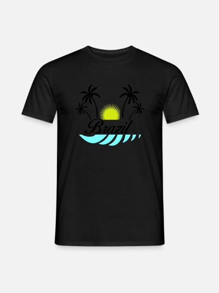 Brazil - Men's T-Shirt - black