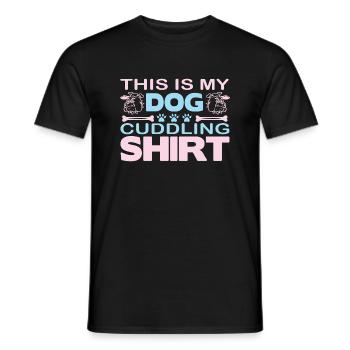 PawPrint Couture - Männer T-Shirt - Schwarz - Vorne - AI Model Male 178 light (178cm)