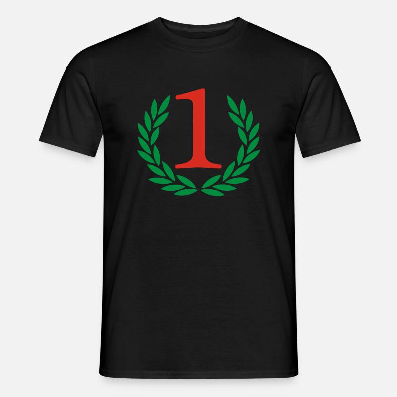 Sieger - Gewinner - Männer T-Shirt - Schwarz