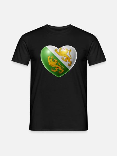 Heart (Thurgau) - Men's T-Shirt - black