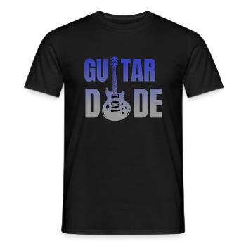 guitar dude - Männer T-Shirt - Schwarz - Vorne - AI Model Male 178 light (178cm)