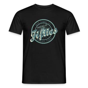 Fifties Original Parts - Men's T-Shirt - black - Front - AI Model Male 178 light (178cm)