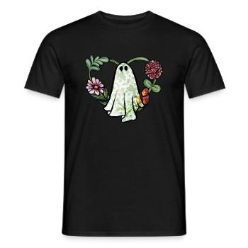 fantôme - T-shirt homme - noir - Devant - AI Model Male 178 light (178cm)