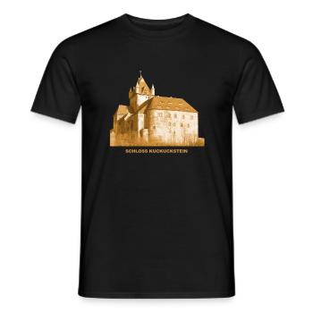Kuckuckstein Schloss Burg Liebstadt Sachsen - T-shirt homme - noir - Devant - AI Model Male 178 light (178cm)