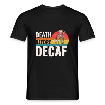 Tod Vor Dezaf - Männer T-Shirt - Schwarz - Vorne - AI Model Male 178 light (178cm)