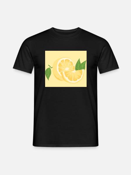 Lemon lemon - Men's T-Shirt - black